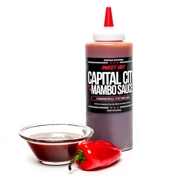 Capital City Mambo Sauce, Sweet Hot - 1 gallon (3.78 l)